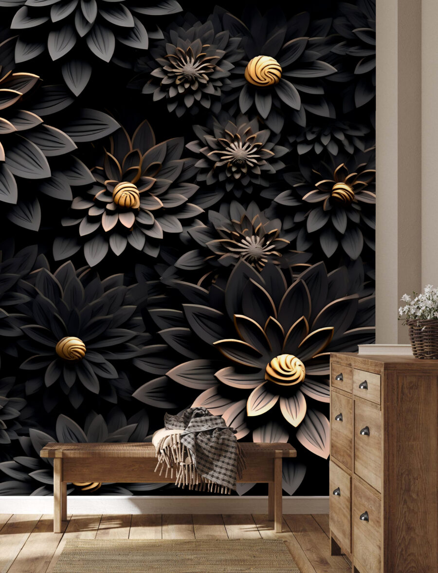 Fiori neri, cuori dorati — ambiente 4