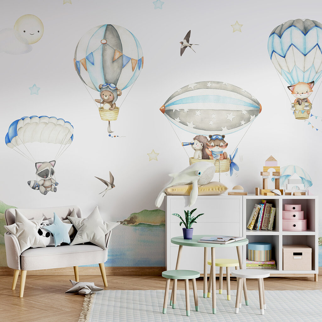 Animali in mongolfiera — ambiente 5