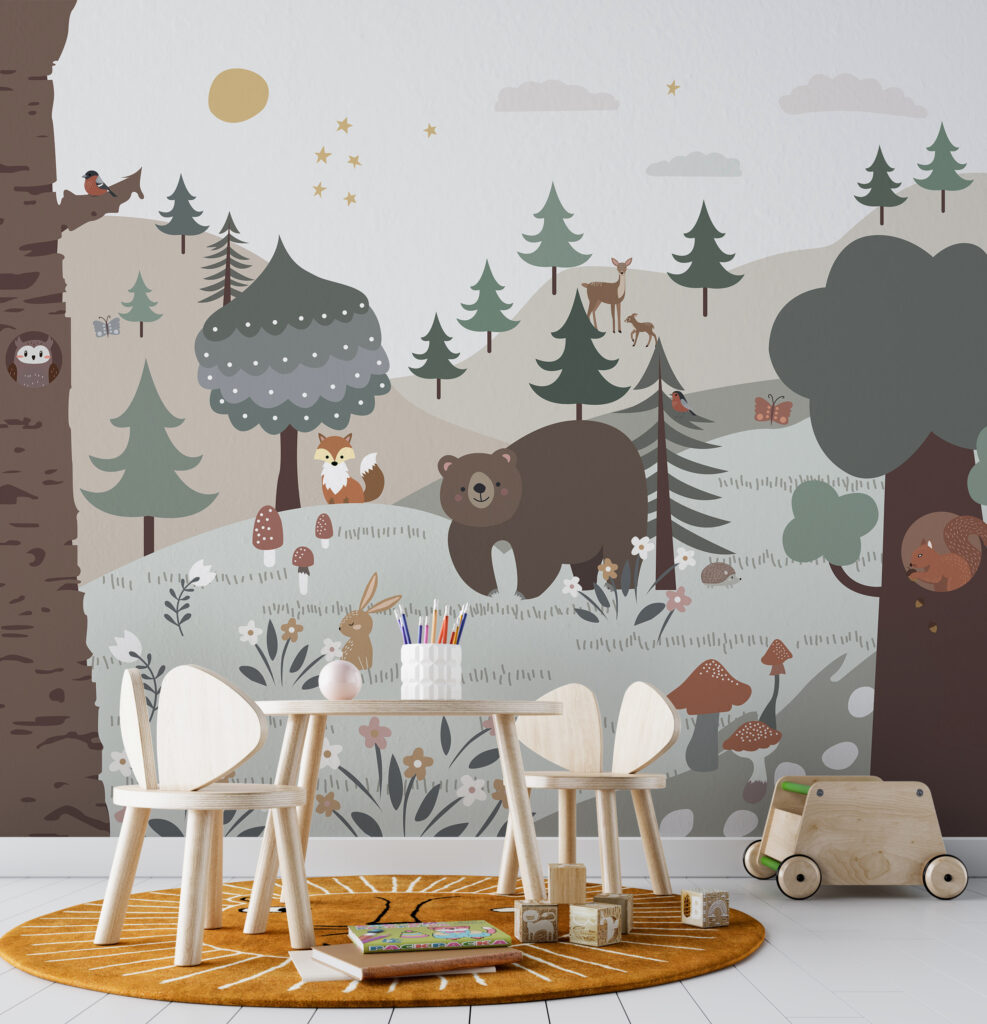 Amici nel bosco — ambiente 4