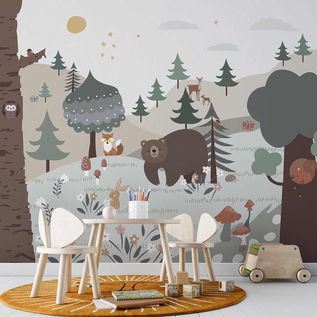 Amici nel bosco — ambiente 5
