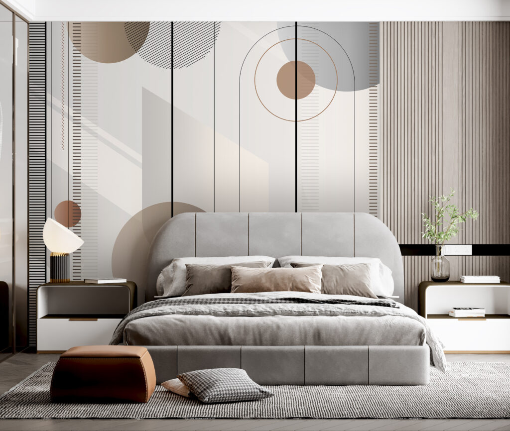 Linee punteggiate e cerchi — ambiente 3