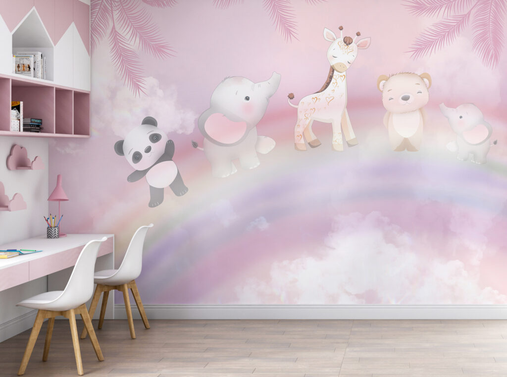 Animali su un arcobaleno — ambiente 3