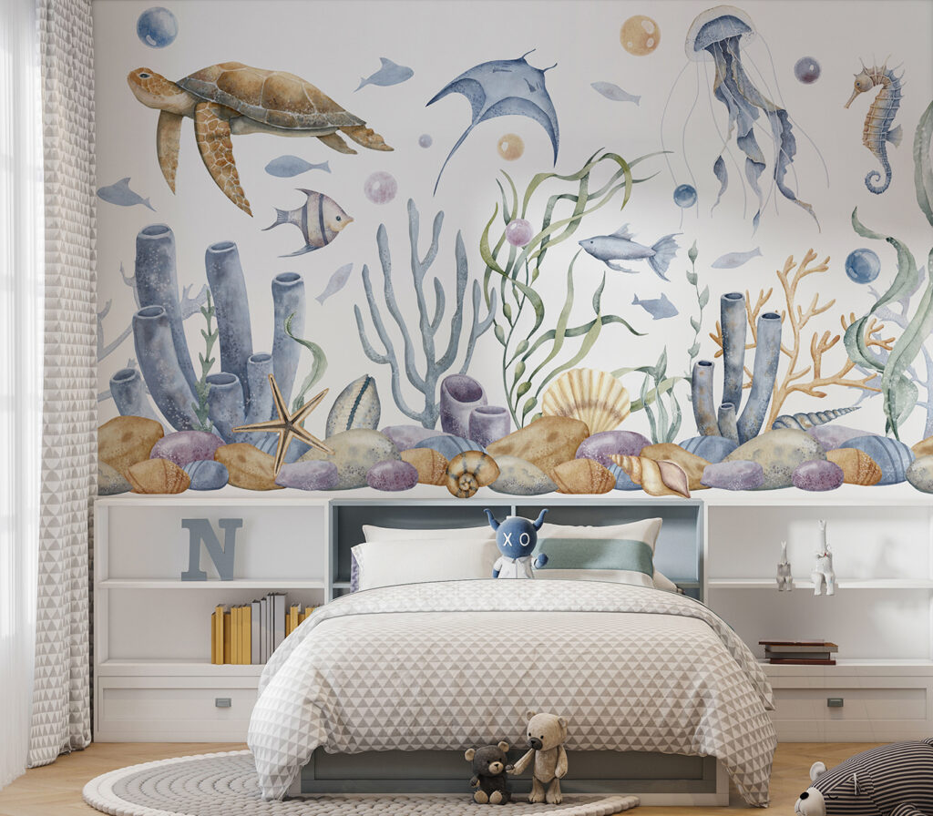 Barriera corallina ad acquerello — ambiente 2