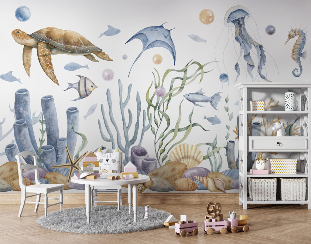 Barriera corallina ad acquerello — ambiente 3