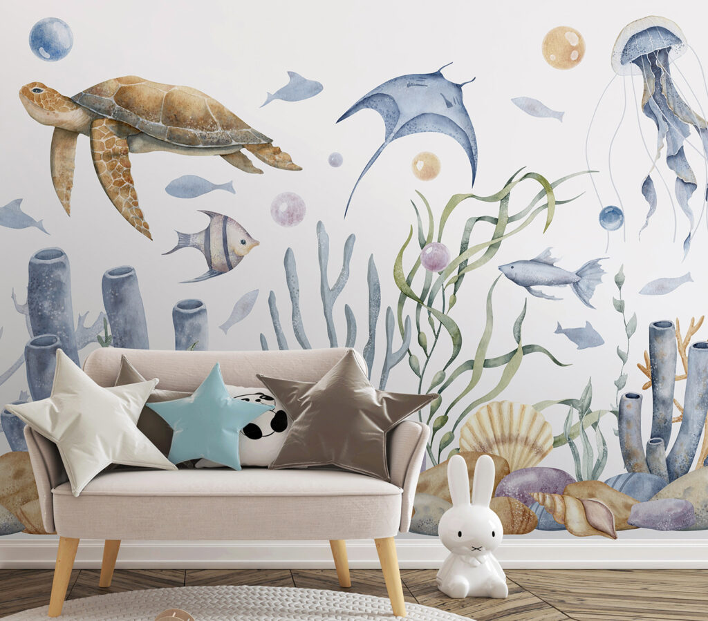Barriera corallina ad acquerello — ambiente 4