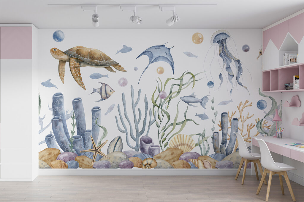 Barriera corallina ad acquerello — ambiente 6