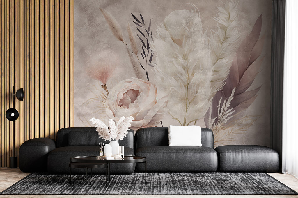 Rosa tra erbe secche — ambiente 7