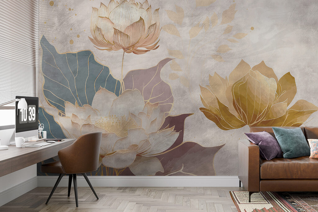 Fiori d’acqua dorati — ambiente 6