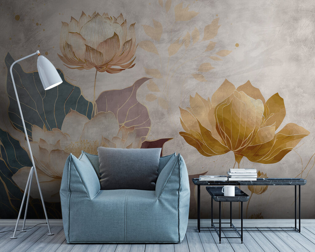 Fiori d’acqua dorati — ambiente 4