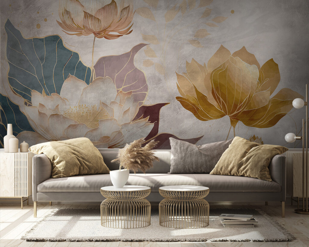 Fiori d’acqua dorati — ambiente 5