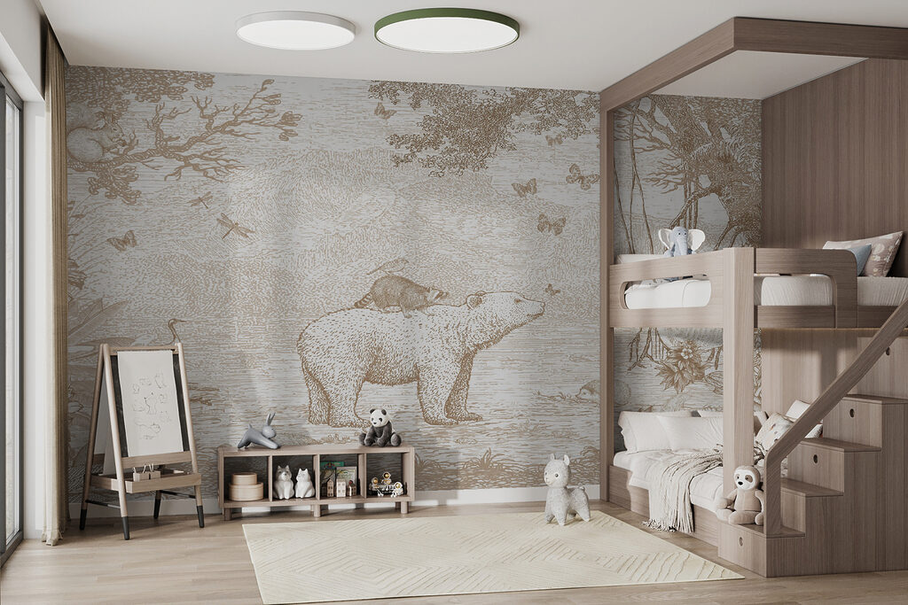 Orso presso il ruscello — ambiente 4