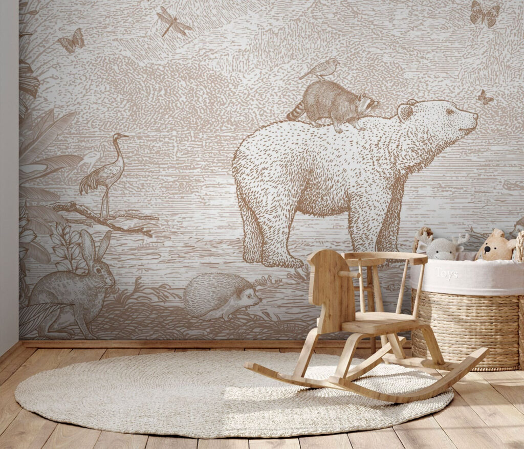 Orso presso il ruscello — ambiente 3
