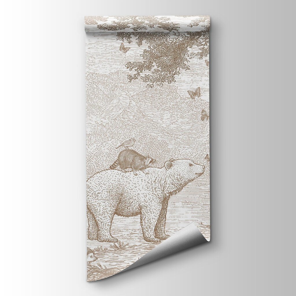 Orso presso il ruscello — vista del prodotto