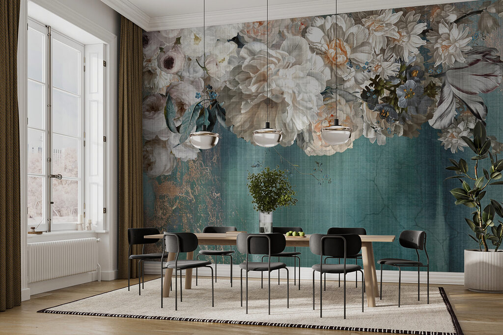 Fiori bianchi sulla vernice — ambiente 5