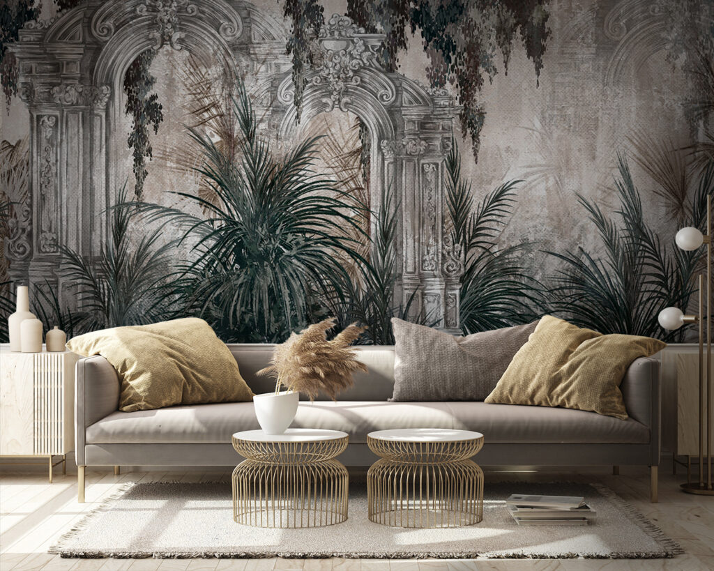 Palme e archi antichi — ambiente 3