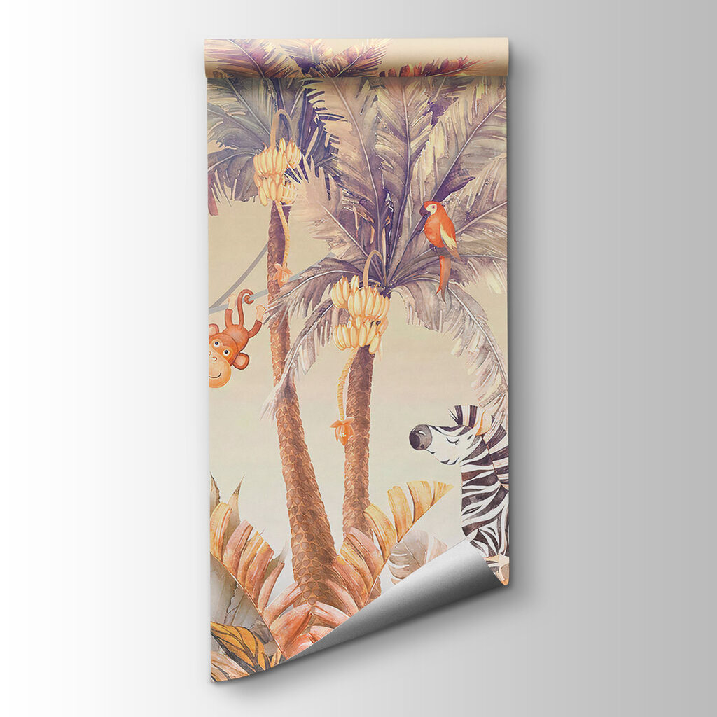 Giraffa tra le palme — vista del prodotto
