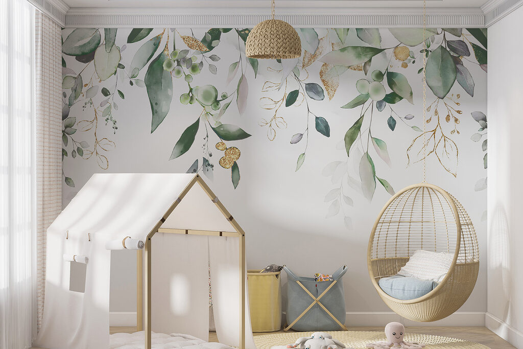Fogliame su bianco — ambiente 6