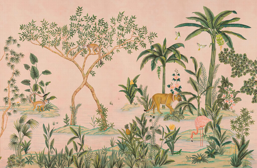 Felini tra le palme — design completo