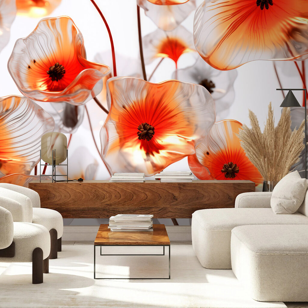 Calici arancio controluce — ambiente 5