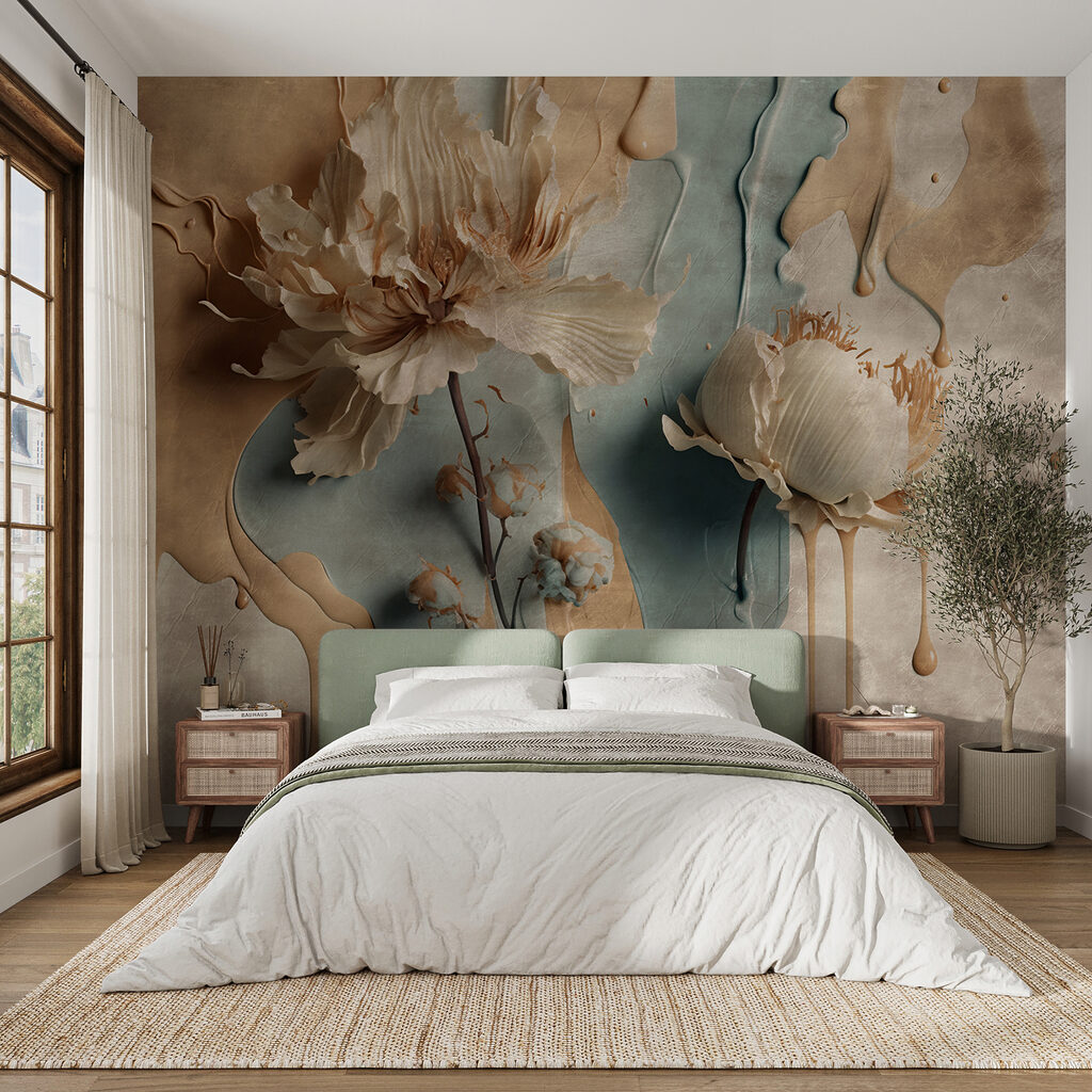 Fiori in colature terrose — ambiente 4