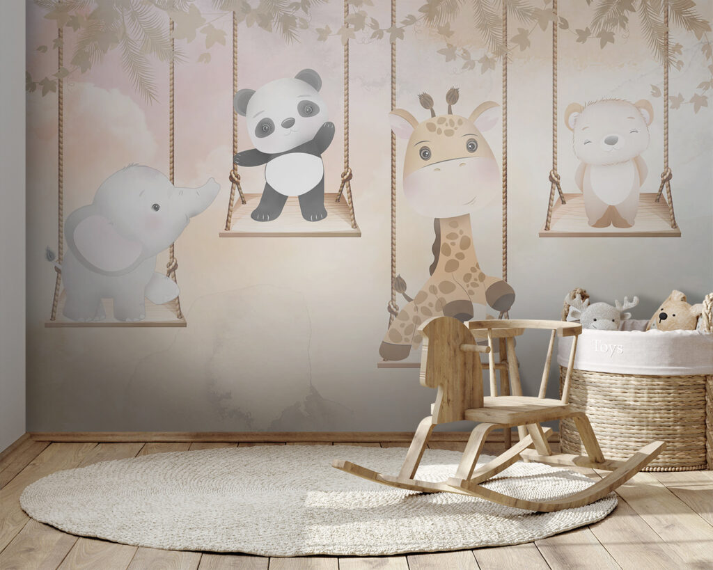 Animaletti sulle altalene — ambiente 2