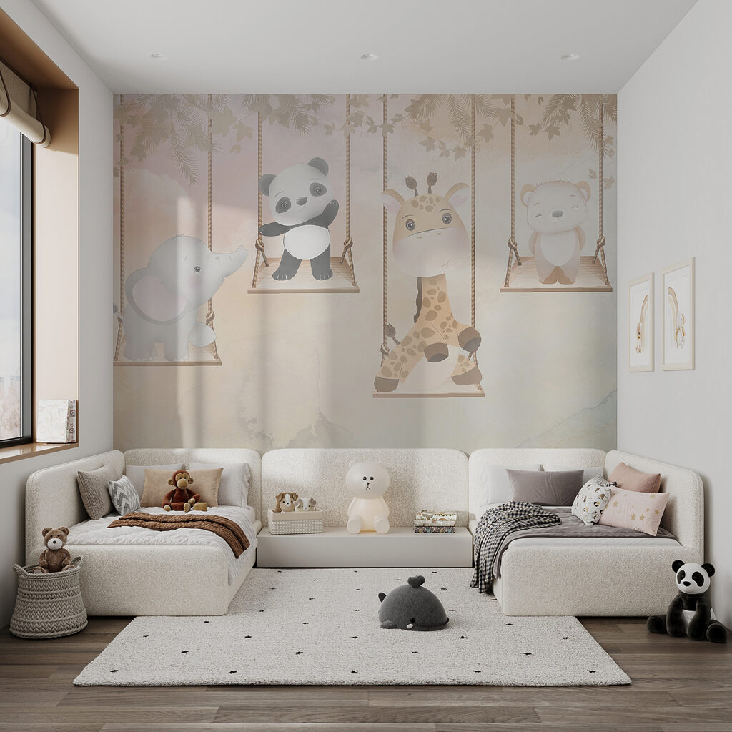 Animaletti sulle altalene — ambiente 5