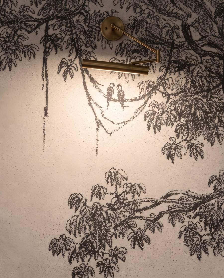 Foresta primordiale a linee — dettaglio