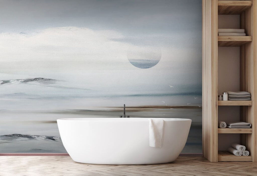 Luna pallida sulla riva — ambiente 1