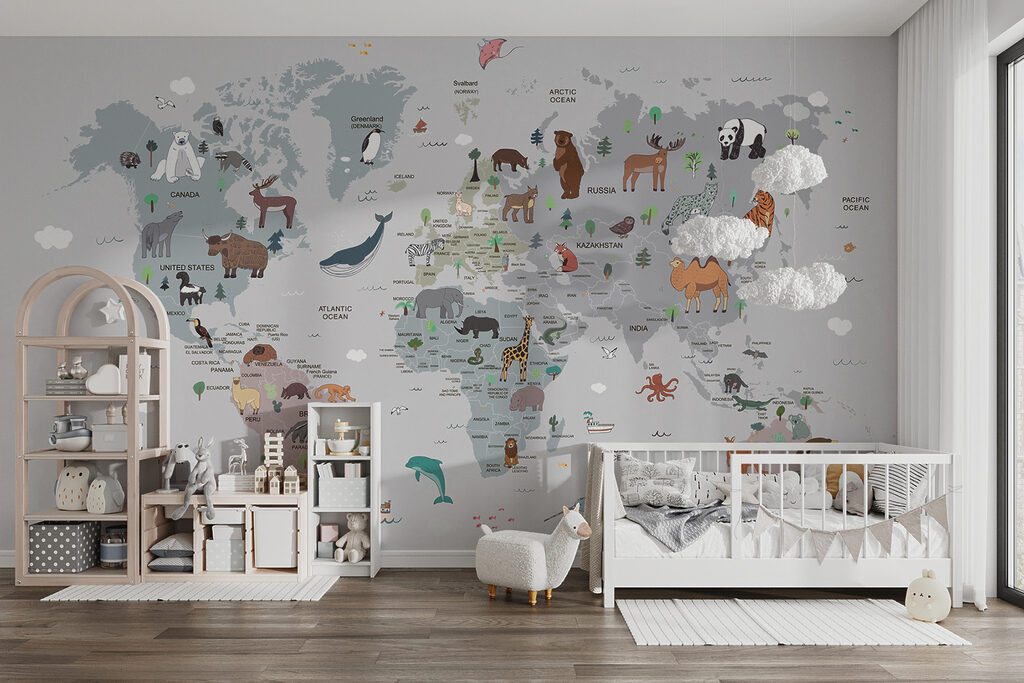 Mappa con piccoli animali — ambiente 5