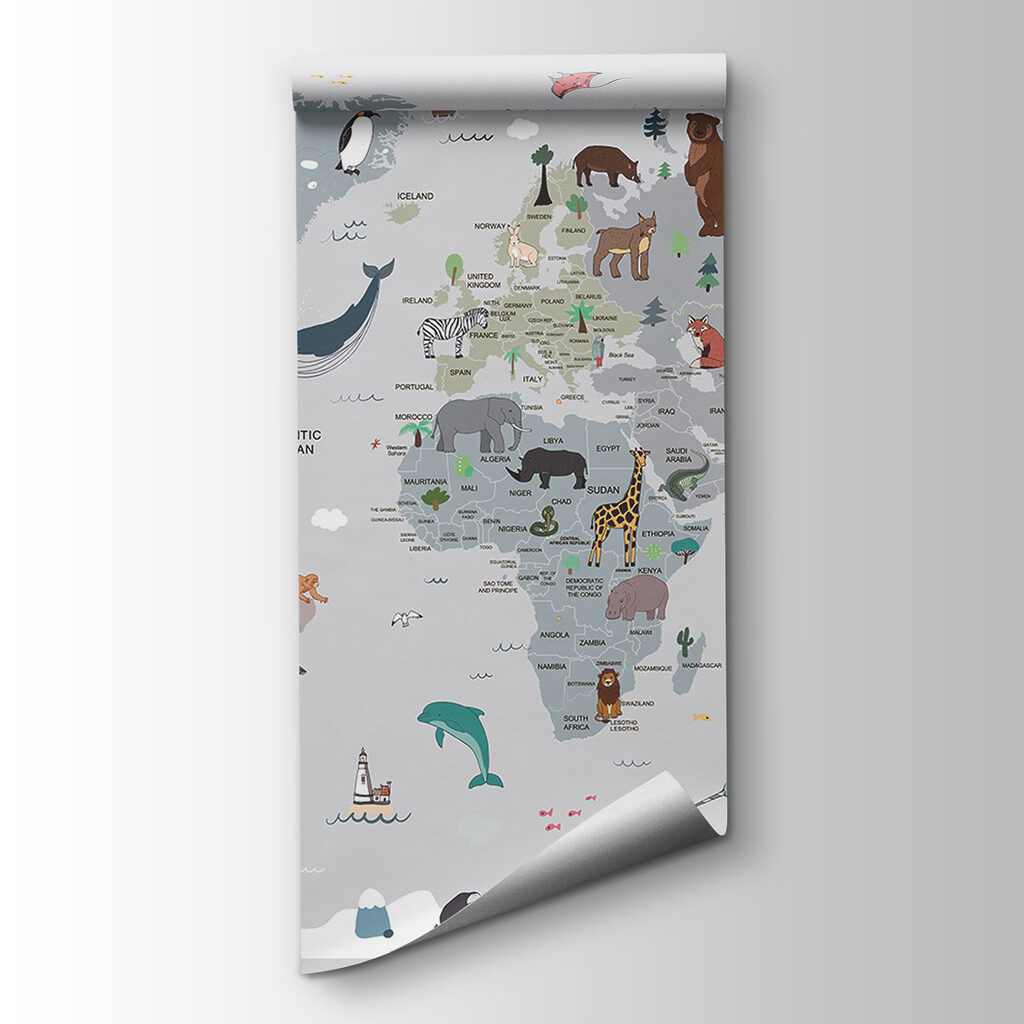 Mappa con piccoli animali — vista del prodotto