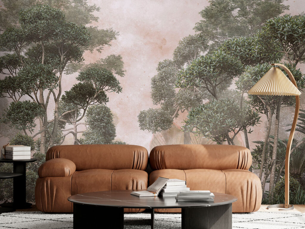 Alberi nella foschia — ambiente 2