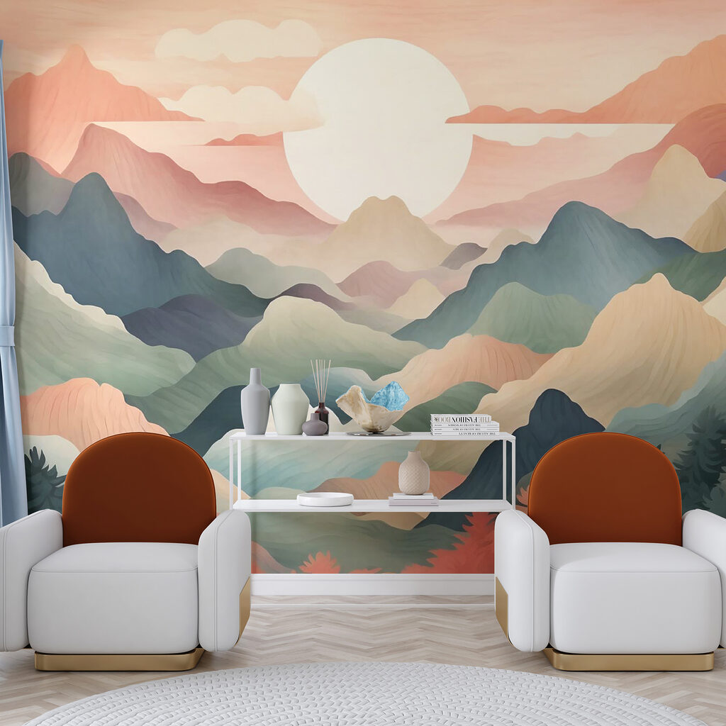 Sole tra le montagne — ambiente 4