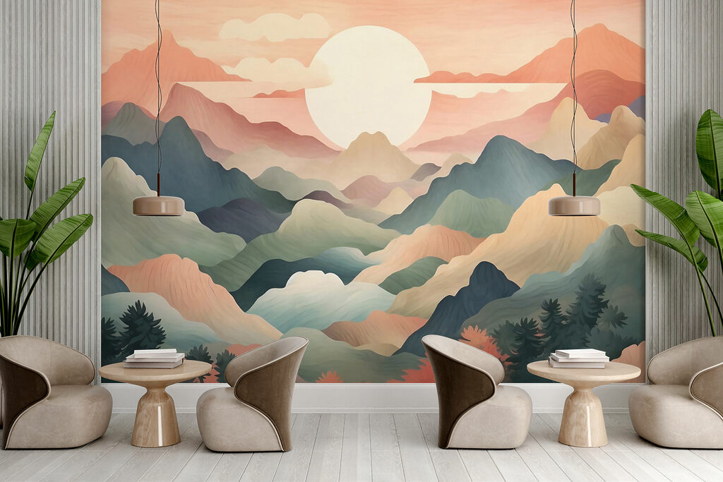 Sole tra le montagne — ambiente 5