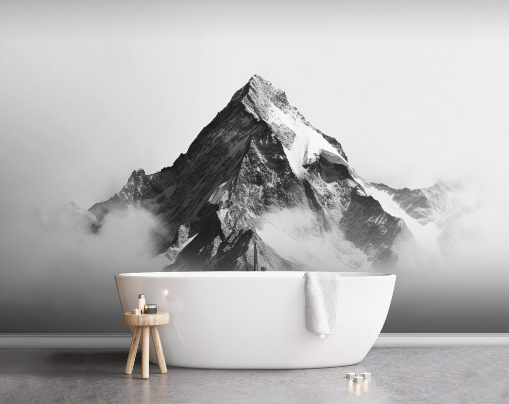 Cima solitaria sulle nuvole — ambiente 3
