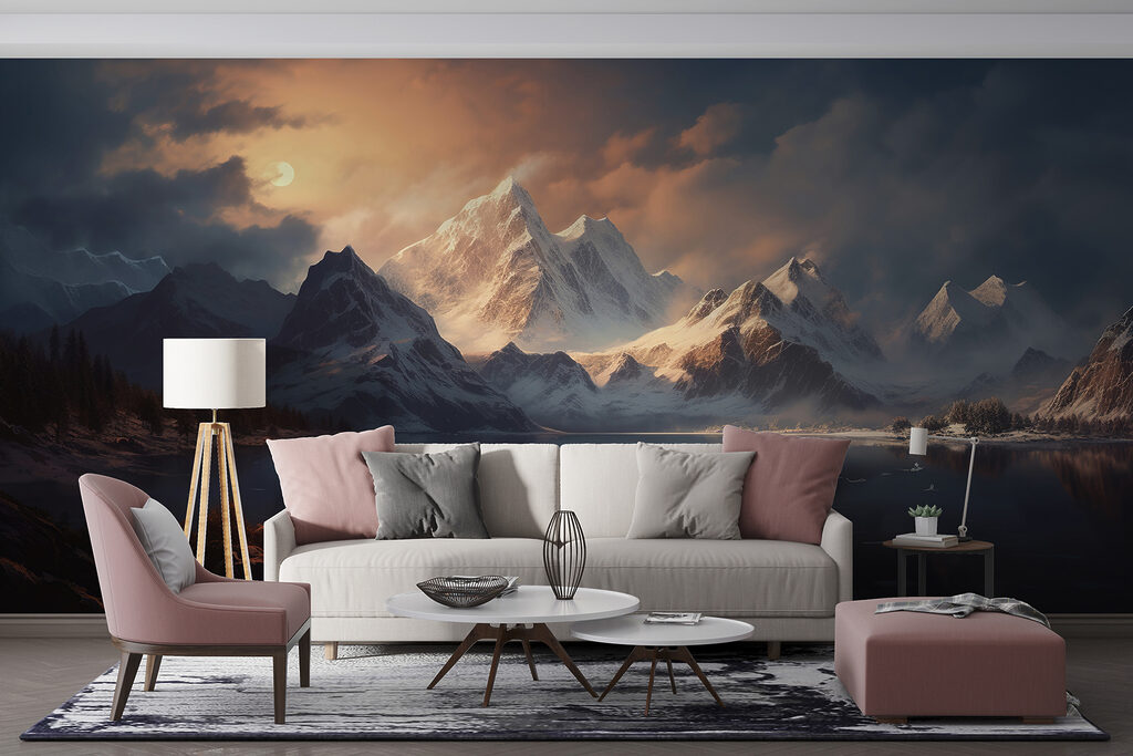 Cima nella luce dorata — ambiente 4
