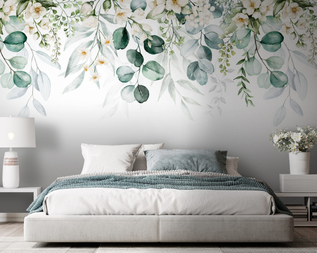 Fiori bianchi, foglie pendenti — ambiente 5
