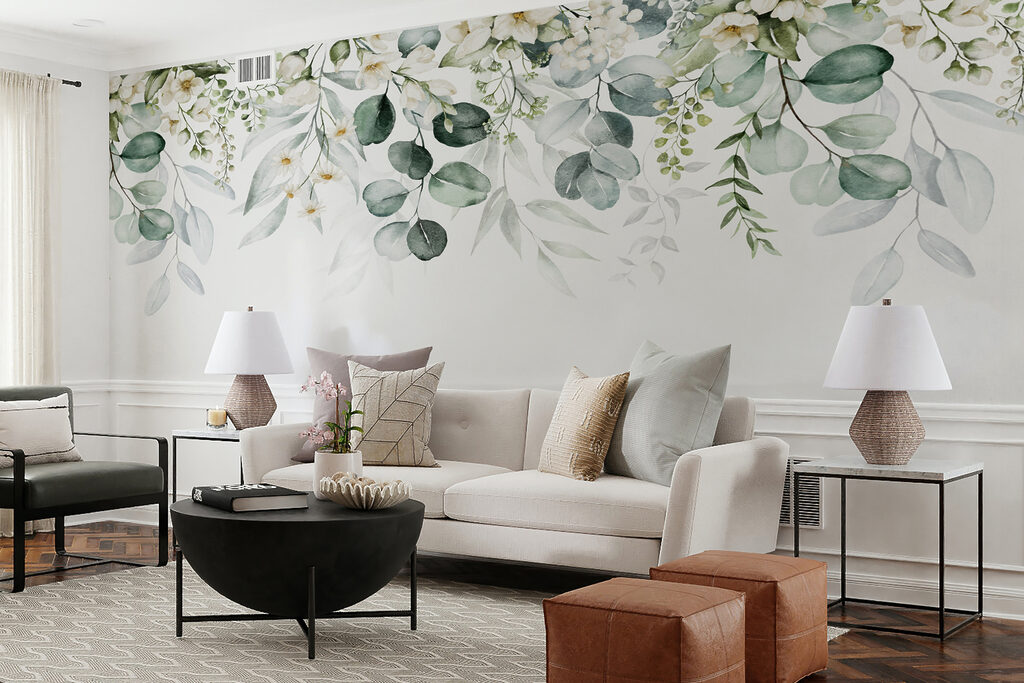 Fiori bianchi, foglie pendenti — ambiente 4