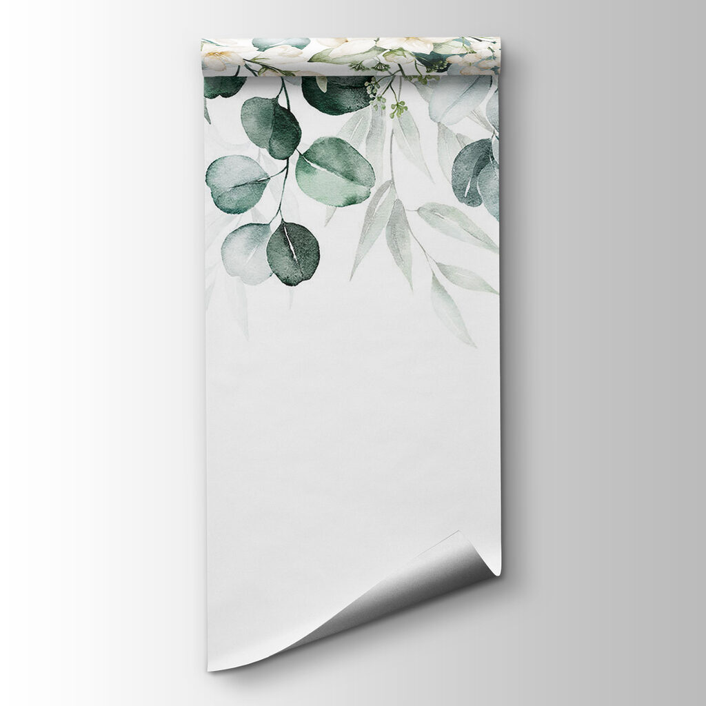 Fiori bianchi, foglie pendenti — vista del prodotto