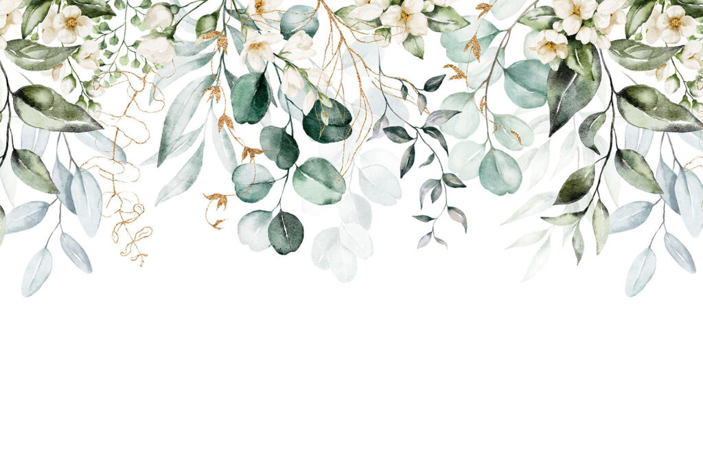 Tralci tondi che scendono — design completo