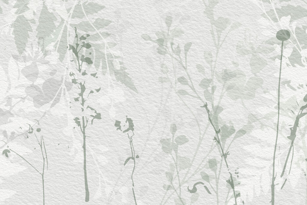 Sagome verdi sovrapposte — design completo