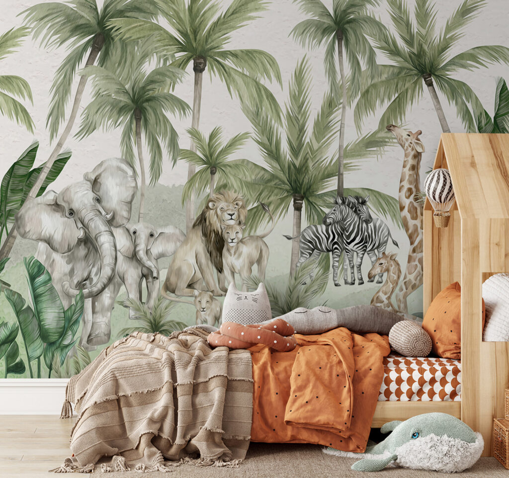 Elefanti tra le palme — ambiente 3