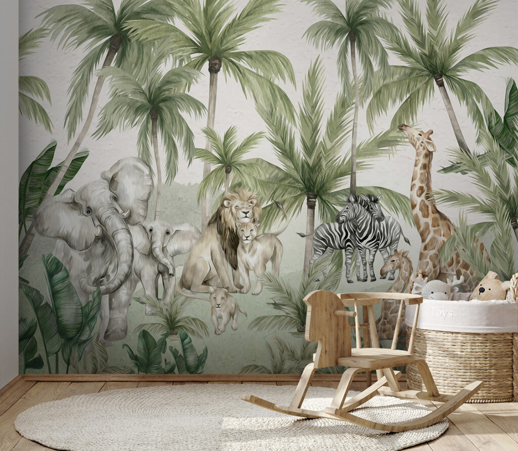 Elefanti tra le palme — ambiente 4