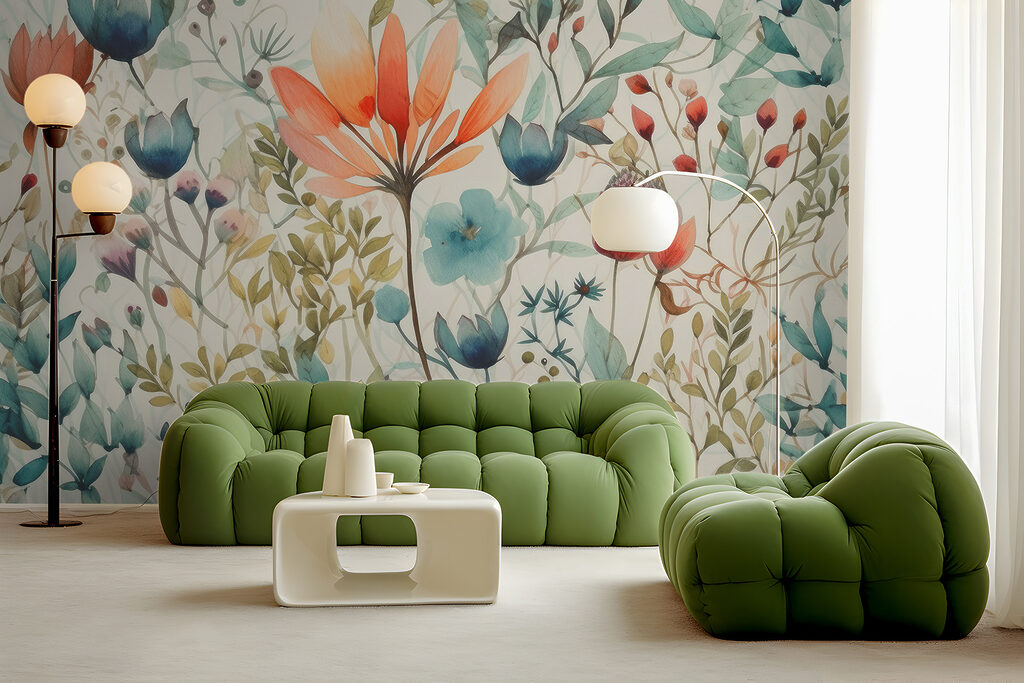 Giardino di forme floreali — ambiente 3