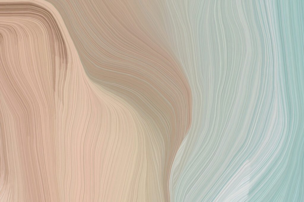 Linee pastello fluide — design completo