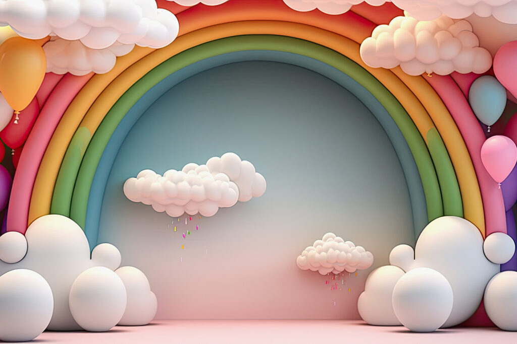 Nuvole tonde a strati — design completo