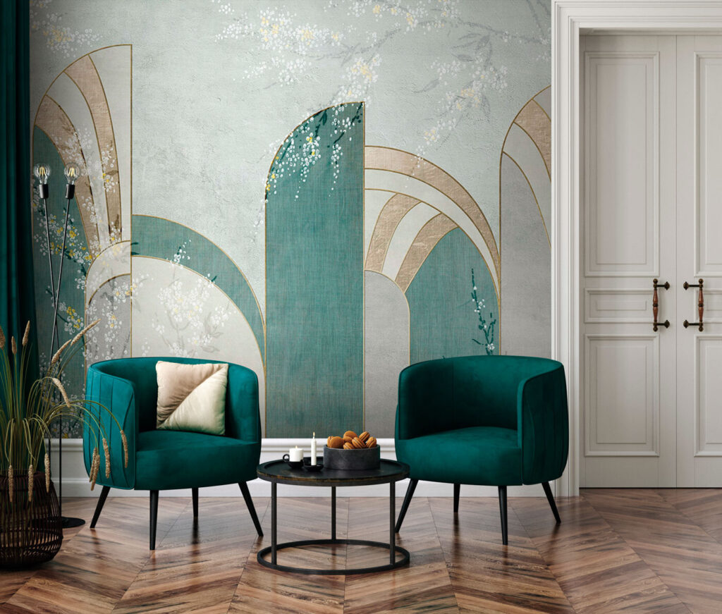 Archi color turchese — ambiente 2