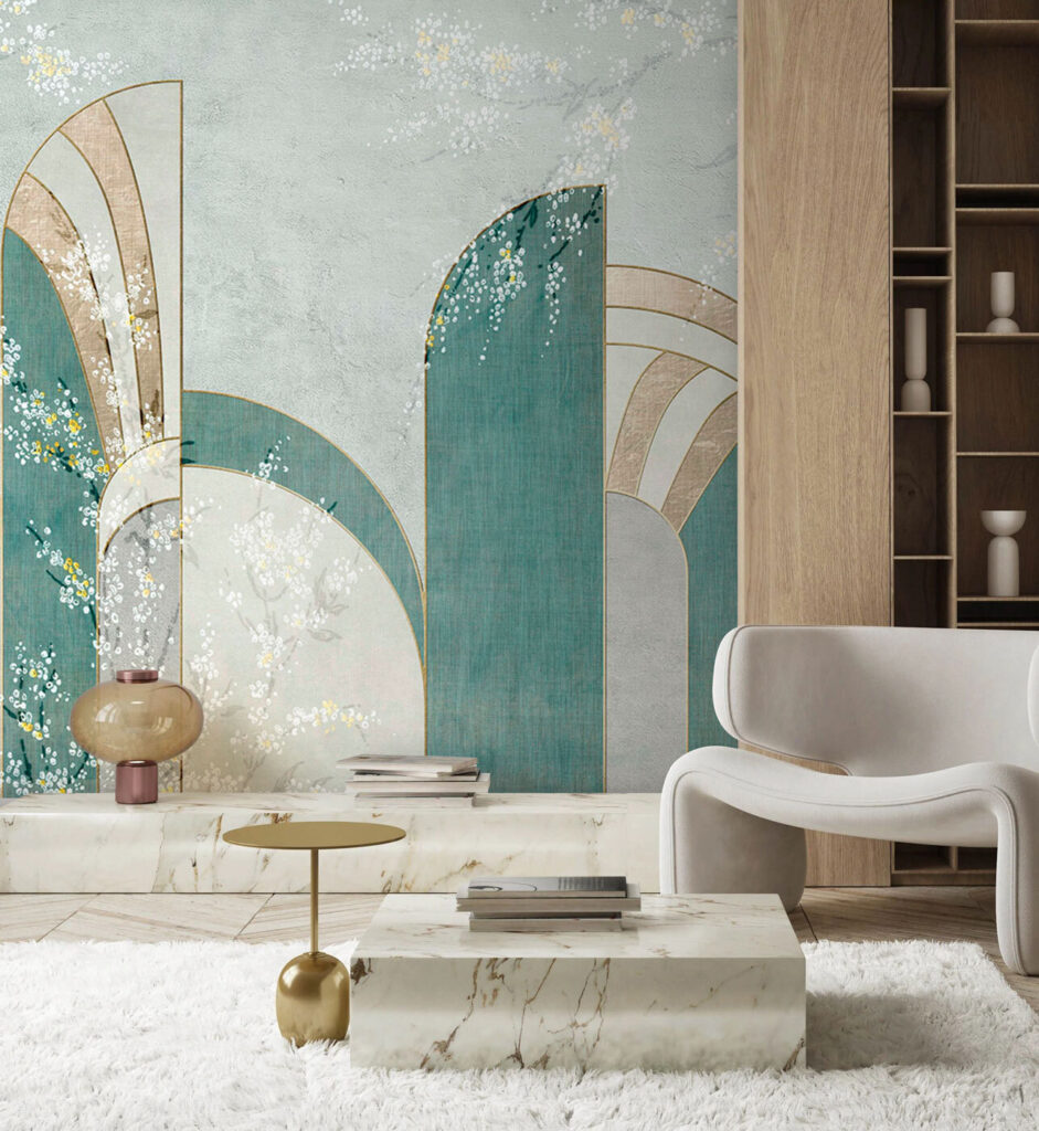 Archi color turchese — ambiente 1