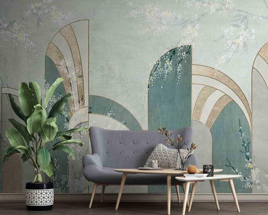Archi color turchese — ambiente 3