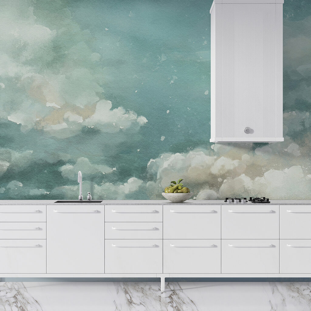 Nuvole in cielo turchese — ambiente 4