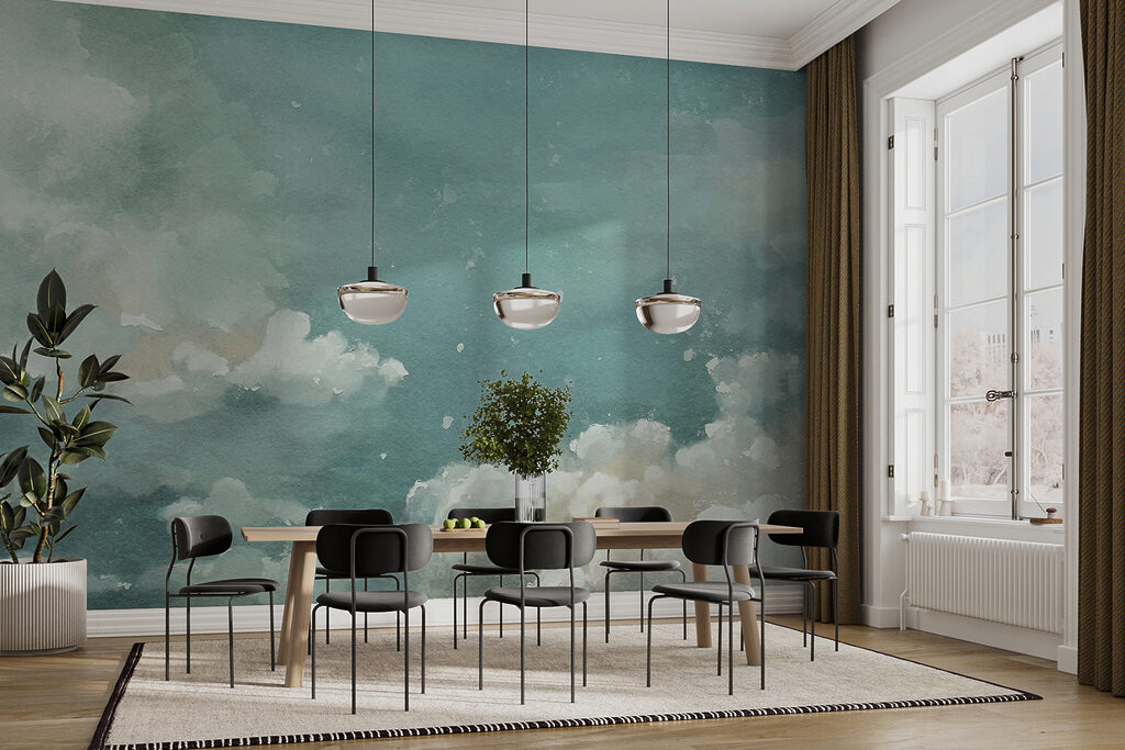 Nuvole in cielo turchese — ambiente 5
